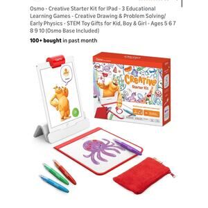 Osmo - Creative Starter Kit for IPad - 3 Educational Learning Games